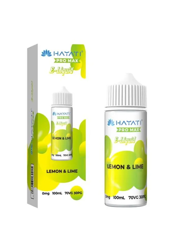 Hayati Pro Max Eliquid 70/30 - Lemon & Lime - 100ml